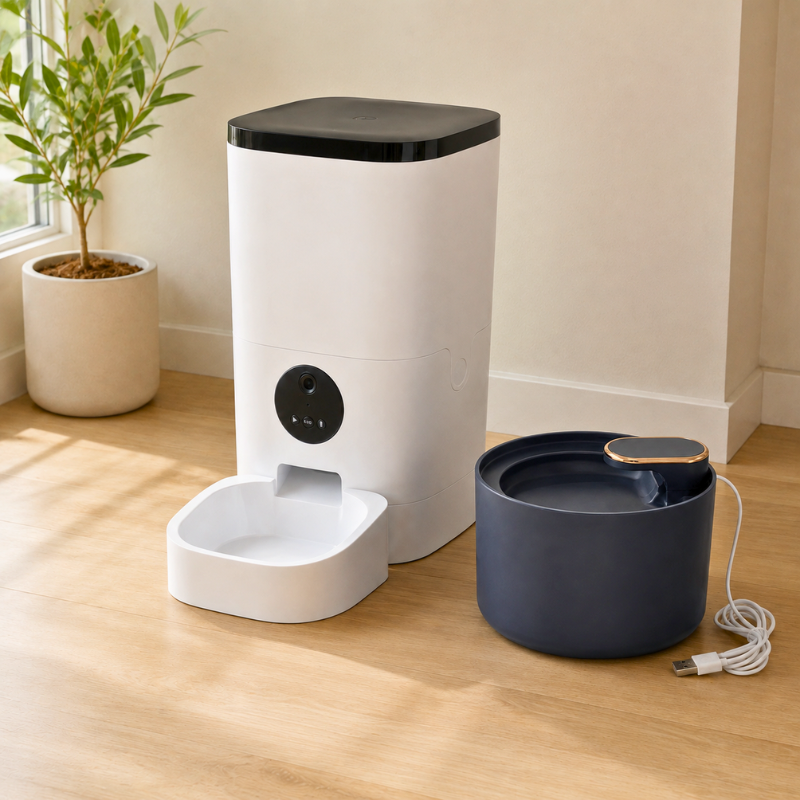 NourishPaw™ Meal & Sip Duo
